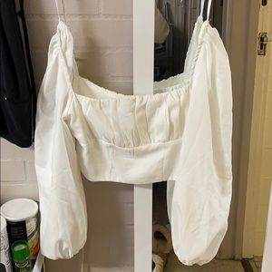 Princess Polly white blouse